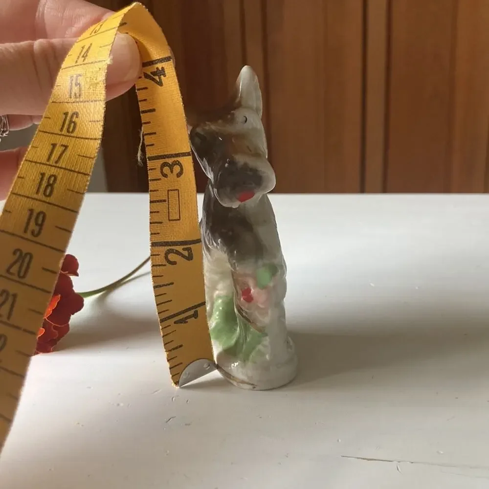 Vintage Made in Japan Porcelain Scottie Dog Figurine